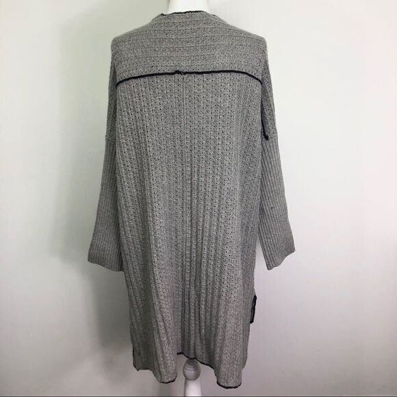 -UGG Riley Long Wool Blend Cardigan NWT M/L - Picture 4 of 16